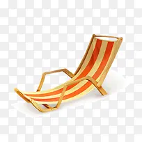 海滩简易躺椅