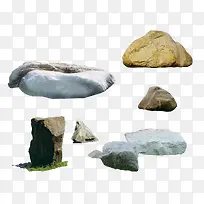 石头造型素材