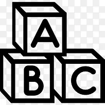 宝宝ABC方块图标