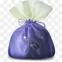 紫色福袋