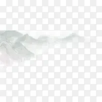 云雾里的山