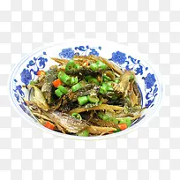 干炒刁子鱼图片素材