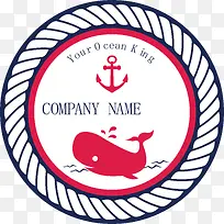 捕鱼logo设计