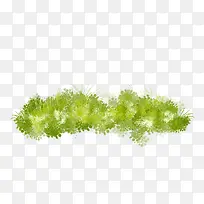 手绘草地
