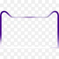 紫色线条天猫图