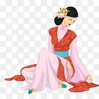 古代日本韩国女子