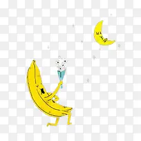 香蕉向月亮的求爱