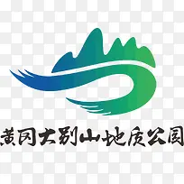 矢量黄冈大别山LOGO