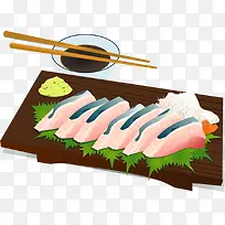 日式三文鱼片