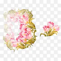 花卉装饰矢量