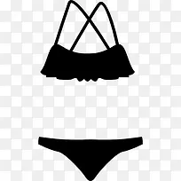 Bikini的形状图标