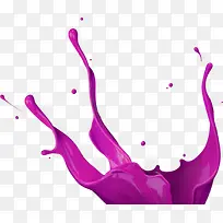 紫色艺术喷漆