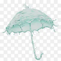 伞状水滴装饰