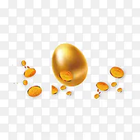 金蛋和漂浮金币
