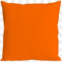 橙色枕头