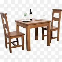实木餐桌椅家庭生活