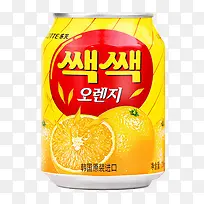 产品实物韩国进口橙汁饮料