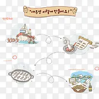 韩语背景图