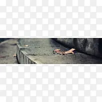 楼梯唯美banner创意设计