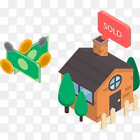 矢量房子模型
