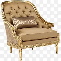 金色沙发椅