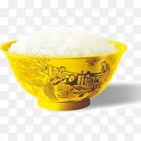 金碗里面的米饭