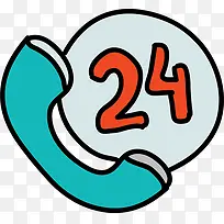 24小时通话