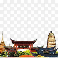大理丽江旅游风景素材