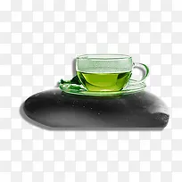 绿色的茶水
