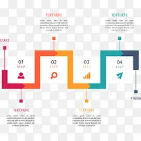 矢量手绘步骤图