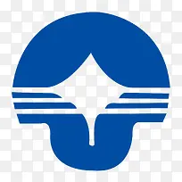 蓝色广州市商业银行logo