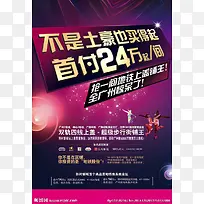 时尚商业房地产海报