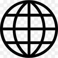 地球球体图标