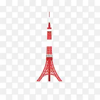 日本东京铁塔元素