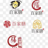 百家膳LOGO设计