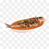 坛子菜焖鲢鱼