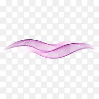 紫色柔和曲线条