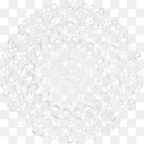 素雅花纹背景图