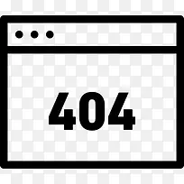 错误404窗口图标