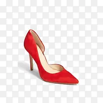 红色女士高跟鞋