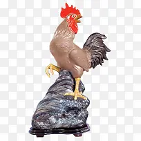 小公鸡的雕像