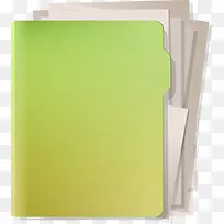 白色纸张文件