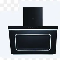 黑色卡通厨房油烟机设计