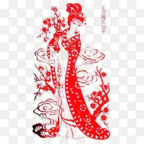 正月梅花仙子