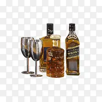 美酒与酒杯