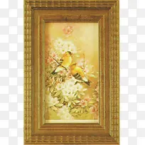 富贵花鸟图