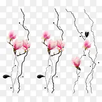 手绘木棉花