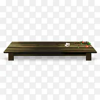 木板纹理木桌子免抠PNG图片