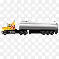 矢量油罐车