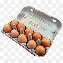 盒装鸡蛋实物图